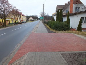 Dychów – chodnik