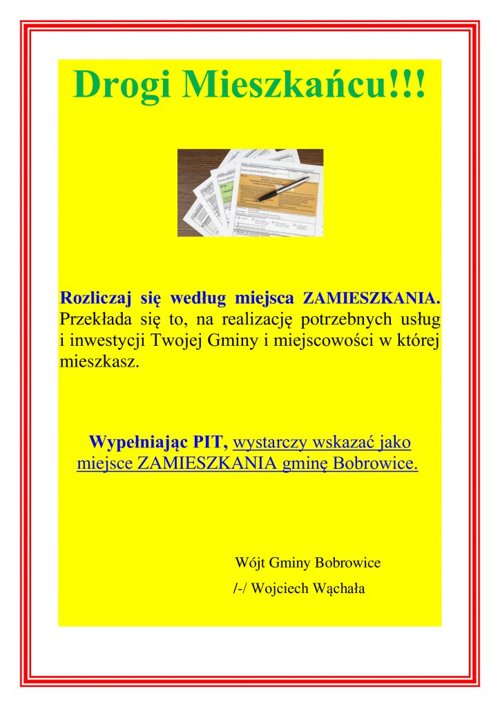 Skan ogłoszenia urzędu