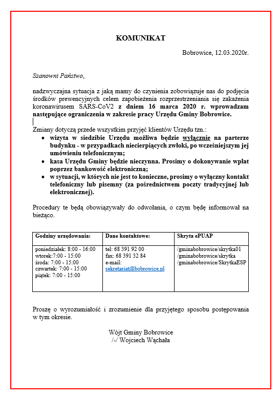 Skan ogłoszenia urzędu